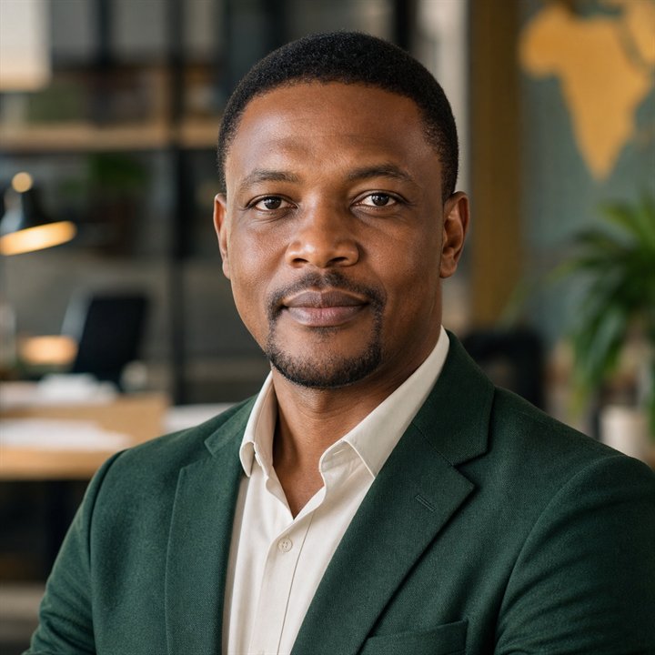 Generated editorial portrait of Sipho Mthembu